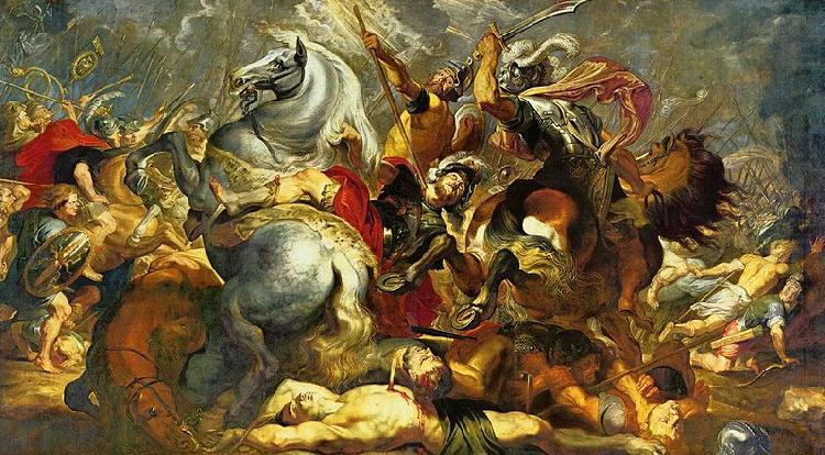 Sieg und Tod des Konsuls Decius Mus in der Schlacht, Peter Paul Rubens